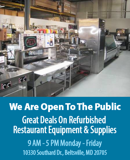 Maryland Restaurant Equipment Washington DC Restaurant Supplies